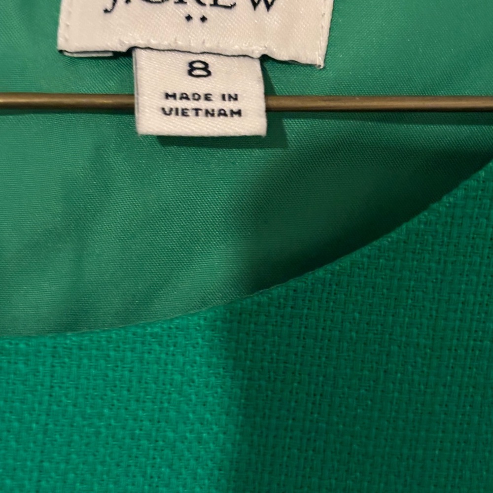 J. Crew Green Dress